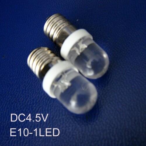 High quality DC4.5V E10 led,E10 5V,E10 led,E10 light 4.5V,4.5V E10 Bulb,E10 4.5V LED,E10 Lamp,E10 DC4.5V free shipping 50pcs/lot