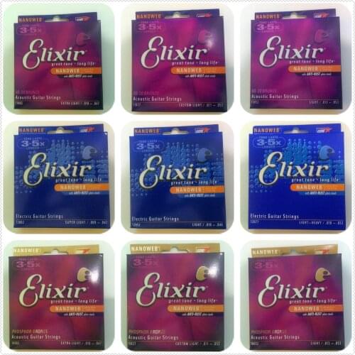 Nanoweb Anti Rust Acoustic Guitar Strings Electric Guitar Strings Ponsphor Bronze 80/20 Bronze Nickel