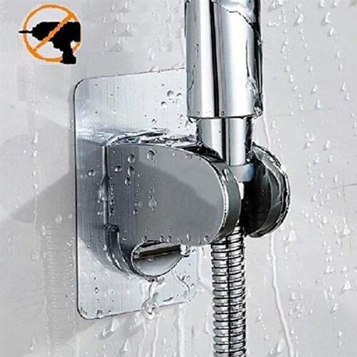 Shower Head Holder Wall Mounted Shower Holder Bathroom Accessory 7-Speed Adjustable Shower Bracket Easy To Use