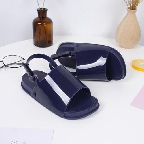 New Kids Beach Slide Sandal 2020 Girl Jelly Sandals Summer sparkle fashion cute Kids Sandals Beach Shoes Toddler Shoes SO009