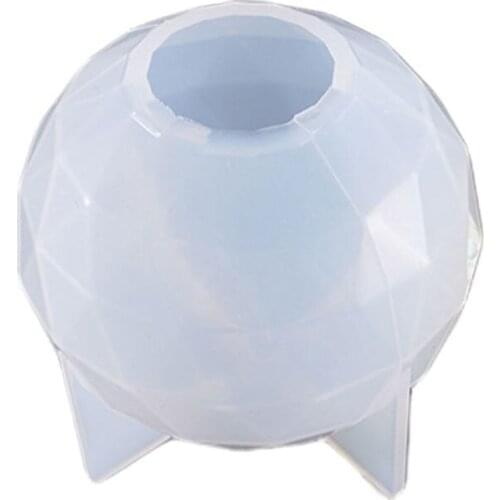 Epoxy Decorative Resin Mold Transparent Crystal Ball Casting Silicone Mould DIY Crafts Jewelry Making Tools