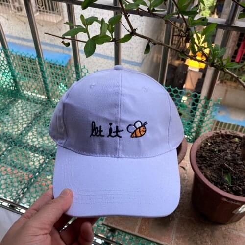 Kagenmo Fashion Bees Casual Baseball Cap For Men Outdoor Quick Dry Thin Cotton Womens Cap