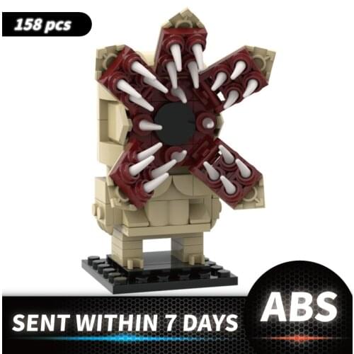 Diy DemogorgonING MOC Brickheadz Building Blocks Bricks Creative MOC Model Collection Movies Toy Toys Gifts For Kids Children