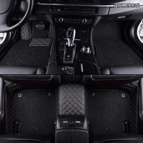 Custom car floor mats for Toyota 86 CHR CROWN Zelas Previa Land Cruiser Prado WISH Venza Fortuner Sienna Tundra auto foot mat