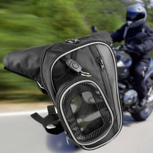 Motorcycle Waist Bag Outdoor Multifunctional Adjustable Bicycle Phone Key Wallet Storage Waist Bag Riding Cycling Crossbody Bag