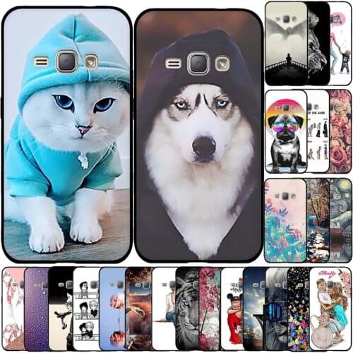 Soft Silicon Case For Samsung Galaxy J1 2016 Case Soft TPU Funda Protective Phone Case For Samsung J1 2016 Case Back Cover Shell