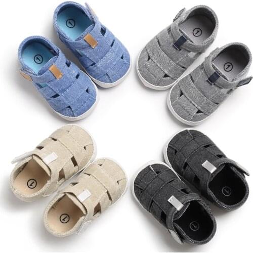 New Baby Child Summer Boys 4 Style Fashion Sneakers Infant Shoes 0-18 Month Baby