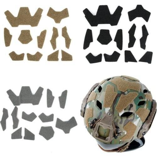 NEW Tactical Helmet DIY Magic Sticker SF Helmet Tape Cover Helmet Accessories