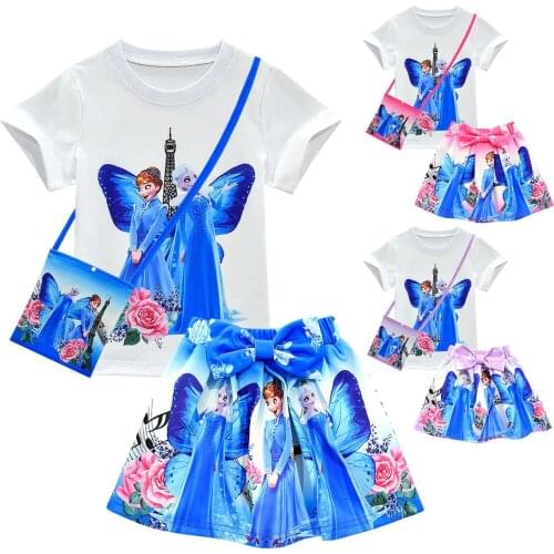 Disney Frozen Girls Dress Summer Style Kids Clothing Baby Birthday Party Christmas Carnival Princess Costumes For Children 3-10Y