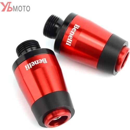 Motorcycle CNC Handlebar Grips Handle Bar Ends plug For Benelli 502C 302S 752S Leoncino 500 18-19 TNT BN 600 300 250 600i 302