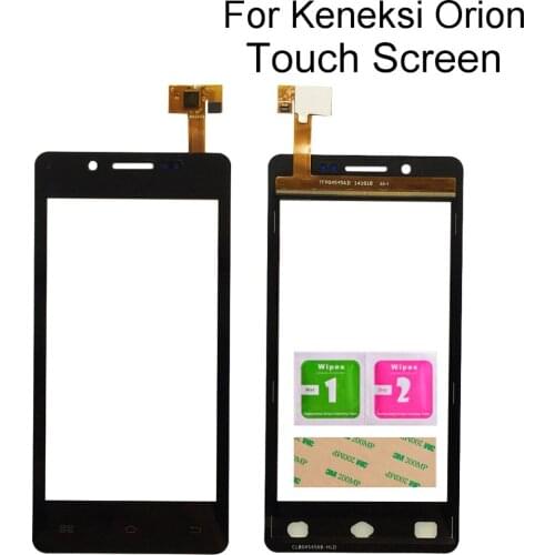 Touch Screen Glass For Keneksi Orion Touch Panel Digitizer Lens Sensor Replacement Tools 3M Sticker Glue