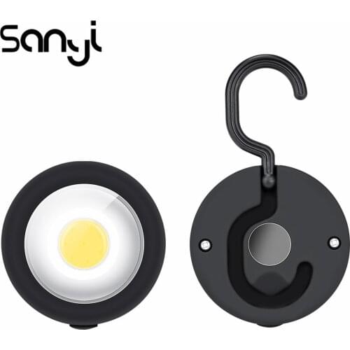 Lightweight Pocket Handy Flashlight Portable Mini Hanging Tent Lamp Lanterns Waterproof For Emergencies Outages Magnet Light