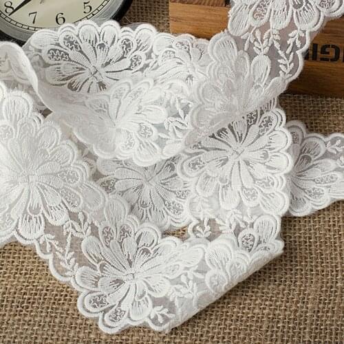 High quality 6cm lace edge trim lace embroidery DIY handmade garment accessories