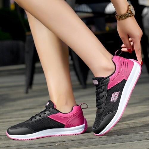 Tenis Feminino 2020 New Brand Tennis Shoes for Women Air Mesh Athletic Soft Sneakers Gym Sport Shoes Basket Femme Footwear