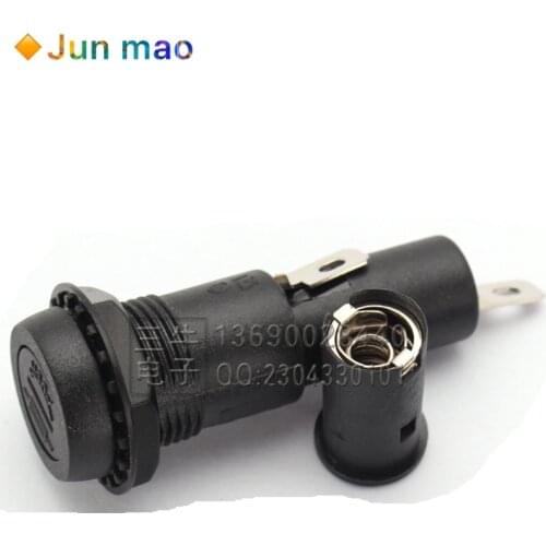 1PCS R3-44 fuse holder 6 × 30mm 15a250v glass fuse holder fuse box high temperature resistance
