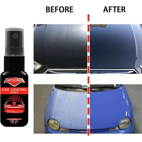 30/50ml Ceramic Nano-Coating Spray Anti Scratch Spray Crystal Coating Ceramic Coat Super Hydrophobic Glass Care Glass