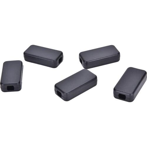 5pcs/lot 40*20*11mm Black Color Electric Plastic Waterproof Case Project Junction Box Wholesale