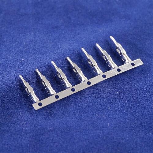 500PCS 3.0 mm Micro-Fit 3.0 Connector Crimp Terminal male Tin (Sn) Plated Phosphor Bronze Contact 20-28 AWG Cross Molex 43031