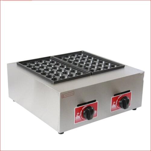 BEIJAMEI Commercial Gas Takoyaki Maker Grill Octopus Ball Baking Machine Toaster Waffler Maker Ball Former Octopus Cluster