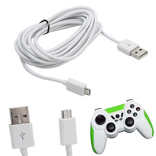 Long Micro USB Charge Charging 3 Meter Power Cable for PS4 Xbox One Controller