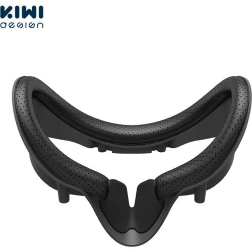 KIWI design VR Facial Interface Bracket For Valve Index With Anti-Leakage Nose Pad PU Leather Sweat-Proof Foam Face Cover Pad