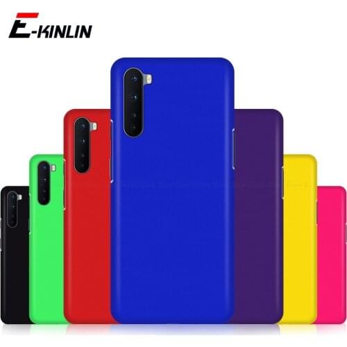 Matte Plastic PC Hard Back Cover For Oneplus One Plus 5G N100 Nord N10 Ultra Thin Protective Phone Case
