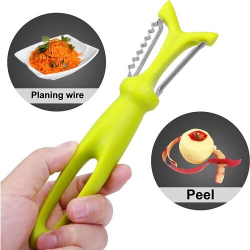 NICEYARD Stainless Steel Multifunction Sharp Cutter Gadgets Vegetable Peeler Knife Carrot Potato Fruit Shred Grater