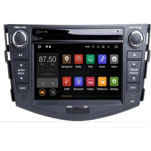 NEW !!!Android 10 4+64G car dvd player for Toyota RAV4 Rav 4 2007 2008 2009 2010 2011 2 din 1024*600 car dvd gps wifi rds TPMS
