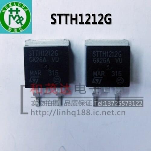 Original New 5PCS/ STTH1212G 1200V 12A TO-263 TO263