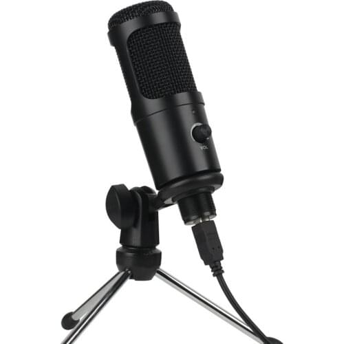 USB Microphone Professional Microfone Condenser Microphone Vocals Recording Studio Microphone for PC Recording Podcast