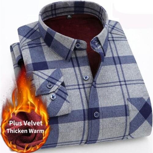 SAEEDNTON Mens Flannel Shirts