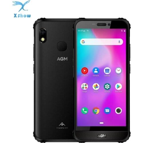 AGM A10 IP68 Smartphone Waterproof Shockproof Dustproof 4G LTE Cell phones 3GB/4GB RAM 32GB/64GB/128GB ROM Mobile phone