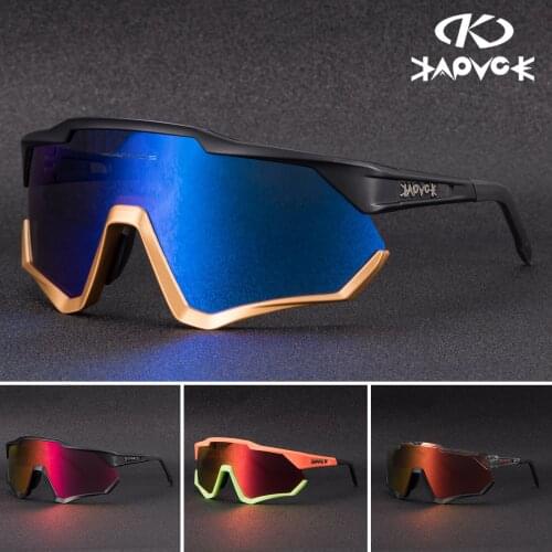 Kapvoe Outdoor Unglasses for Men Cycling Photochromic Glasses Mountain Road Bike Riding Goggles Women Bicycle Sports Sunglasses
