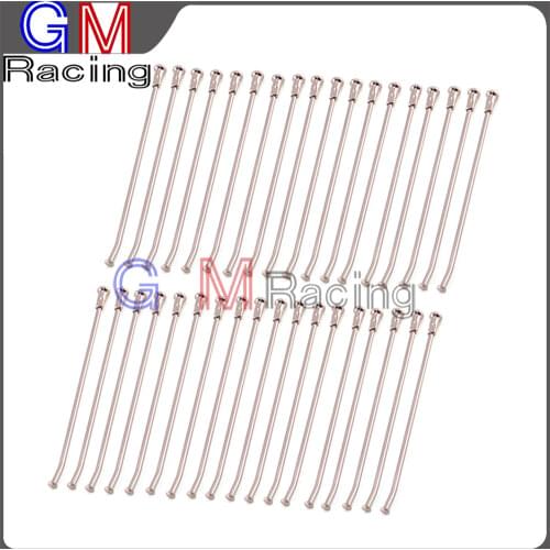 18" Rear Wheel Steel Spokes Nipples For YAMAHA YZ125 YZ250 YZ250F YZF250 YZ450F YZF450 WR250F WR450F YZF Dirt Bike