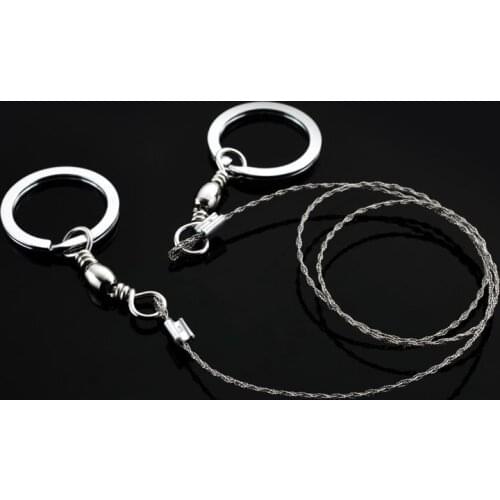 Steel Wire Saw 360 Degree Rotation Multi-function Camping Hiking Hunting Climbing Gear Outdoor Survival Tool