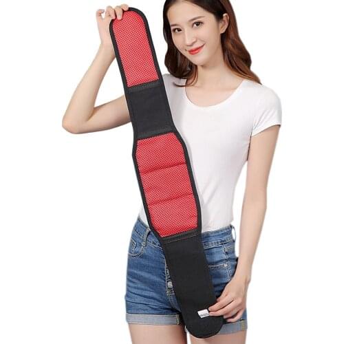 Tourmaline Self-heating Magnetic Lumbar Support Belt Disc Herniation Orthopedic Back Spine Brace Medical Strain Pain Relief