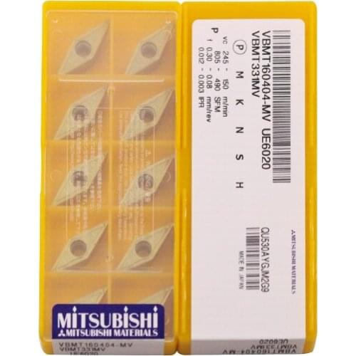 VBMT160404-MV UE6020 100% Original carbide insert with the best quality 10pcs/lot free shipping
