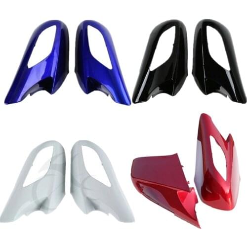Motorcycle Side Rear View Mirror Cover Cowl ABS Plastic for Honda ST1300 2002-2011 03 Cowl Plastic Rearview Blue 02-11