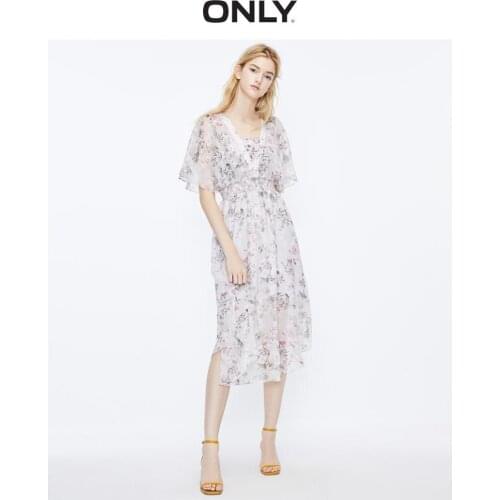 ONLY Womens Fake Chiffon Dress | 119307578