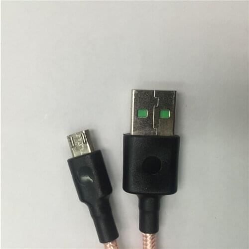 1M/3ft for 5/6 mix USB Cable V8 Micro USB Data Line Sync Charger Cable Cord Weave Rope Data Line For Smart phone Type C cable
