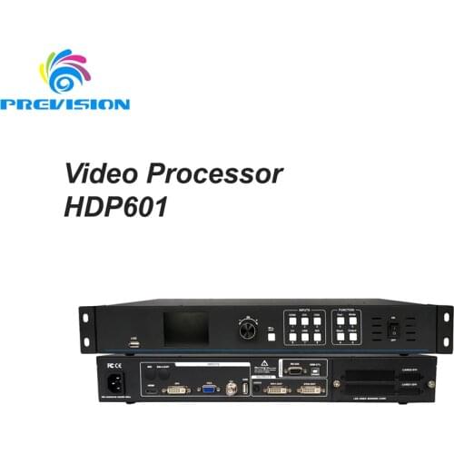 1pcs video processor support max resolution 1920x 1080 DVI -D HDMI VGA CVBS RS232 video processor for LED display HD screen