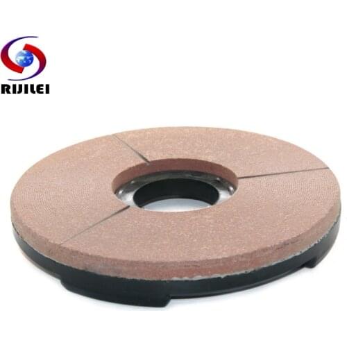 RIJILEI 10 Inch Diamond Resin Grinding Disc For Granite Slab 250mm Diamond Resin Bond Polishing Pad for Marble Polishing YG23-4