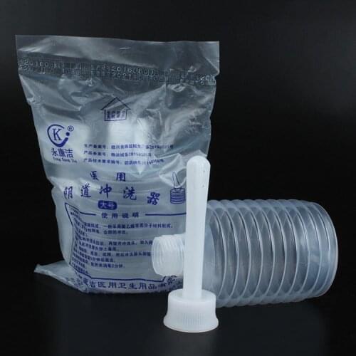 10 pcs Disposable vaginal flusher 200ml female irrigator gynecological washer