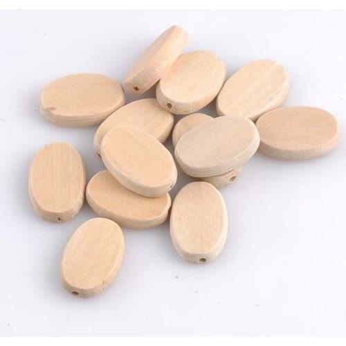 20x13mm 20pcs Natural Wooden Oval Geometric Spacer beads For Jewelry making Handmake DIY Accessory MT1447X