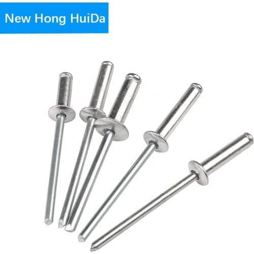 Aluminium Mushroon Head Break Mandrel Blind Rivets Nail Pop Rivets For Furniture Car Aircraft M2.4 M3.2M4 M5 M6