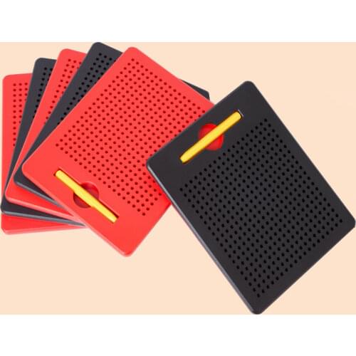 Magnetic Ball Sketch Pad Tablet With Magnet Pen Kids Learning Drawing Board Educational Toys For Children Adult Notebook Gift