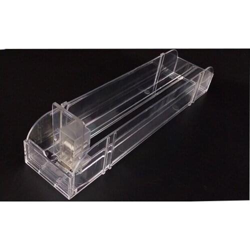 Hot sale Cigarette divider Automatic propulsion locker drawer drink display stand container Tobacco Cosmetic holder rack 2pcs