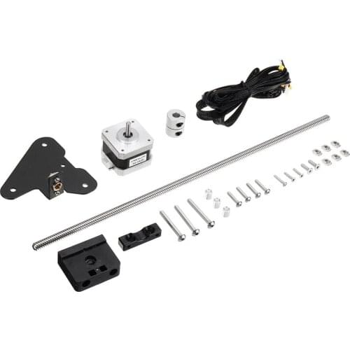 Creality 3D Ender-3 V2 Dual Screw Rod Upgrade Kit Double 8MM 365MM Lead Screw + Nuts Upgraded for Ender 3 V2 3D Printer Parts