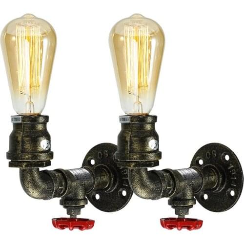 Loft American retro restaurant bar cafe clothing store aisle balcony wall decoration wrought iron