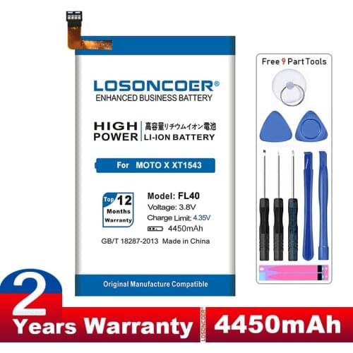 LOSONCOER Motorola Moto X Play Batteries